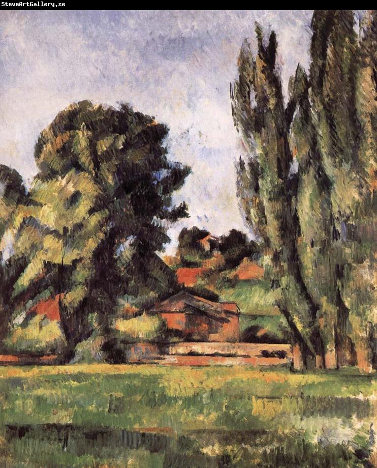 Paul Cezanne landscape has Baiyang